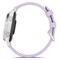 Умные часы Garmin Lily 2 Active Silver with Purple Jasmine Silicone Band 010-02891-01 - фото 28160