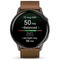 Умные часы Garmin Venu 4 45mm Slate Black Leather Brown 010-03014-03 - фото 28411