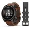 Умные часы Garmin Fenix 8 Pro 47mm Amoled Sapphire Titanium Carbon Grey Chestnut Leather 010-03198-40 - фото 28417