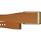 Кожаный люксовый ремешок Whoop LeatherLuxe Tapered 5.0 Camel with Gold - фото 28590