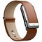 Кожаный люксовый ремешок Whoop LeatherLuxe Straight MG Chestnut/Cream with Titanium - фото 28659
