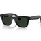 Умные очки Ray-Ban Wayfarer RW4008 Matte Black/ Transitions Graphite Green lenses Size L (53mm) - фото 29909