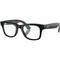 Умные очки Ray-Ban Wayfarer RW4008 Shiny Black/ Clear lenses Size L (53mm) - фото 29911