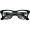 Умные очки Ray-Ban Wayfarer RW4008 Shiny Black/ Clear lenses Size L (53mm) - фото 29943