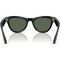Умные очки Ray-Ban Skyler RW4010 Shiny Black/Green lenses Size M (52mm) - фото 29961