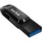 Флешка SanDisk Ultra Dual Drive Go USB Type-C 64GB Black - фото 30958