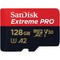 Карта памяти SanDisk Extreme Pro 128GB microSDXC UHS-I + SD адаптер (SDSQXCD-128G-GN6MA) - фото 31905