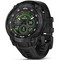 Умные часы Garmin Instinct Crossover Amoled Tactical Black with Black SIlicone 010-03398-42 - фото 34264