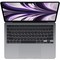 Ноутбук Apple Macbook Air 13 Mid 2022 (Apple M2, 8-core GPU, 8Gb, 256Gb SSD) Space Gray - фото 9310