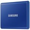 Внешний SSD 1TB Samsung T7 USB 3.2 Type-C Blue (MU-PE1T0R) - фото 35182