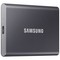 Внешний SSD 2TB Samsung T7 USB 3.2 Type-C Titanium (MU-PC2T0T) - фото 35195