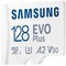 Карта памяти Samsung EVO Plus 128GB microSDXC + SD адаптер (MB-MC128SA) - фото 35216