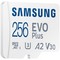 Карта памяти Samsung EVO Plus 256GB microSDXC + SD адаптер (MB-MC256SA) - фото 35224