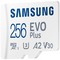 Карта памяти Samsung EVO Plus 256GB microSDXC + SD адаптер (MB-MC256SA) - фото 35225