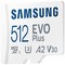 Карта памяти Samsung EVO Plus 512GB microSDXC + SD адаптер (MB-MC512SA) - фото 35230