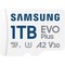 Карта памяти Samsung EVO Plus 1TB microSDXC + SD адаптер (MB-MC1T0SA) - фото 35231