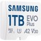 Карта памяти Samsung EVO Plus 1TB microSDXC + SD адаптер (MB-MC1T0SA) - фото 35232