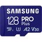 Карта памяти Samsung PRO Plus 128GB microSDXC + SD адаптер (MB-MD128SA) - фото 35238