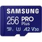Карта памяти Samsung PRO Plus 256GB microSDXC + SD адаптер (MB-MD256SA) - фото 35243