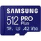 Карта памяти Samsung PRO Plus 512GB microSDXC + SD адаптер (MB-MD512SA) - фото 35250