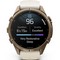 Умные часы Garmin Fenix 9 Pro 43mm Amoled Sapphire Autumn Gold Titanium with Cream/French Gray Silicone Band (010-04335-26) - фото 37027