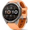 Умные часы Garmin Fenix 9 Pro 43mm Amoled Sapphire Titanium with Shell Pink/Autumn Orange Silicone Band (010-04335-06) - фото 36951