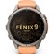Умные часы Garmin Fenix 9 Pro 43mm Amoled Sapphire Titanium with Shell Pink/Autumn Orange Silicone Band (010-04335-06) - фото 36952