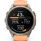 Умные часы Garmin Fenix 9 Pro 43mm Amoled Sapphire Titanium with Shell Pink/Autumn Orange Silicone Band (010-04335-06) - фото 37041