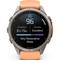 Умные часы Garmin Fenix 9 Pro 43mm Amoled Sapphire Titanium with Shell Pink/Autumn Orange Silicone Band (010-04335-06) - фото 37042