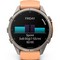 Умные часы Garmin Fenix 9 Pro 43mm Amoled Sapphire Titanium with Shell Pink/Autumn Orange Silicone Band (010-04335-06) - фото 37044