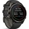Умные часы Garmin Fenix 9 Pro 47mm Amoled Sapphire Carbon Gray DLC Titanium with Black/Pebble Gray Silicone (010-04336-16) - фото 37047