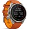 Умные часы Garmin Fenix 9 Pro 47mm Amoled Sapphire Titanium with Autumn Orange/Spark Orange Silicone Band (010-04336-06) - фото 37051