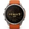 Умные часы Garmin Fenix 9 Pro 51mm Amoled Sapphire Titanium with Autumn Orange/Spark Orange Silicone Band (010-04337-06) - фото 36961