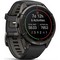 Умные часы Garmin Fenix 9 Pro inReach 43mm Amoled Sapphire Carbon Gray DLC Titanium with Black/Pebble Gray Silicone Band (010-04335-11) - фото 37086