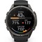 Умные часы Garmin Fenix 9 Pro inReach 43mm Amoled Sapphire Carbon Gray DLC Titanium with Black/Pebble Gray Silicone Band (010-04335-11) - фото 37087