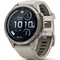 Умные часы Garmin Fenix 9 Pro inReach 43mm Amoled Sapphire Titanium with Fog Gray/Dark Sandstone Silicone Band (010-04335-81) - фото 36970
