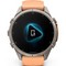 Умные часы Garmin Fenix 9 Pro inReach 43mm Amoled Sapphire Titanium with Shell Pink/Autumn Orange Silicone Band (010-04335-01) - фото 37099