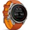 Умные часы Garmin Fenix 9 Pro inReach 47mm Amoled Sapphire Titanium with Autumn Orange/Spark Orange Silicone Band (010-04336-01) - фото 36978
