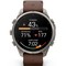 Умные часы Garmin Fenix 9 Pro inReach 47mm Amoled Sapphire Titanium with Walnut Leather Band (010-04336-41) - фото 37116