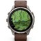 Умные часы Garmin Fenix 9 Pro inReach 47mm Amoled Sapphire Titanium with Walnut Leather Band (010-04336-41) - фото 37117