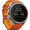 Умные часы Garmin Fenix 9 Pro inReach 51mm Amoled Sapphire Titanium with Autumn Orange/Spark Orange Silicone Band (010-04337-01) - фото 37132