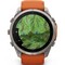 Умные часы Garmin Fenix 9 Pro inReach 51mm Amoled Sapphire Titanium with Autumn Orange/Spark Orange Silicone Band (010-04337-01) - фото 37134