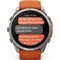 Умные часы Garmin Fenix 9 Pro inReach 51mm Amoled Sapphire Titanium with Autumn Orange/Spark Orange Silicone Band (010-04337-01) - фото 37135