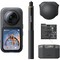 Экшн-камера Insta360 X6 Essential Bundle Midnight Black - фото 37364