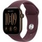 Умные часы Apple Watch Series 12 42mm GPS Dark Bronze Aluminum Case with Burgundy Sport Band SM/ML - фото 37818