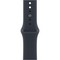 Умные часы Apple Watch Series 12 42mm GPS Black Aluminum Case with Navy Blue Sport Band SM/ML - фото 37839