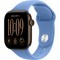 Умные часы Apple Watch Series 12 42mm GPS Dark Bronze Aluminum Case with Wildflower Blue Sport Band SM/ML - фото 37830