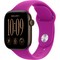 Умные часы Apple Watch Series 12 42mm GPS Dark Bronze Aluminum Case with Magenta Sport Band SM/ML - фото 37833