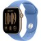 Умные часы Apple Watch Series 12 42mm GPS Light Gold Aluminum Case with Wildflower Blue Sport Band SM/ML - фото 37860