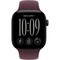 Умные часы Apple Watch Series 12 42mm GPS Black Aluminum Case with Burgundy Sport Band SM/ML - фото 37875
